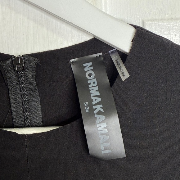 Norma Kamali Black Sleeveless Jumpsuit Bestseller New with Tag W1865 Sz S - Picture 9 of 13